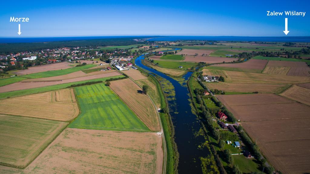 Stanica Przygody Villa Sztutowo Buitenkant foto